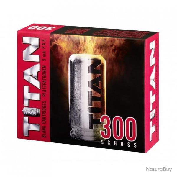 Cartouches 9mm PAK a blanc Titan Perfecta X300 vrac