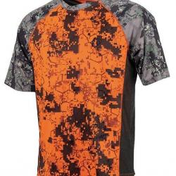 T shirt De Chasse Somlys 059 Stretch Digital Orange