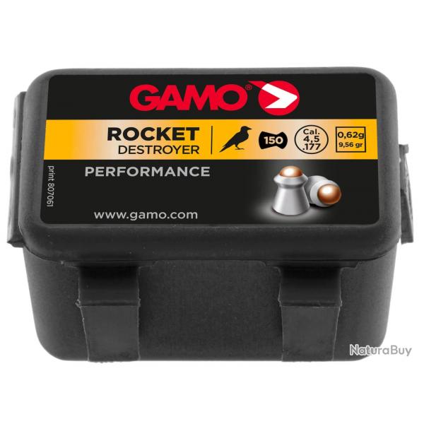 Plombs Gamo Rocket Destructor Calibre 4,5 mm