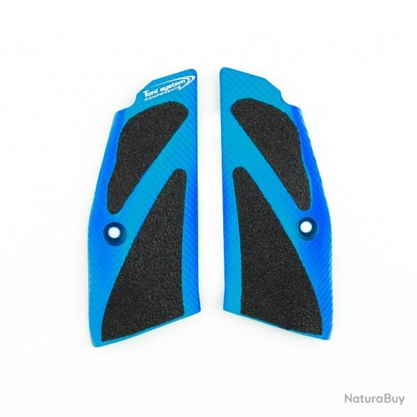 Poignes 3D courtes pour CZ Shadow / Tactical Sport - Bleu