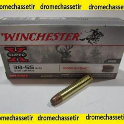 boite neuve de 20 cartouches  de calibre 38-55 winchester Power point  255 grains