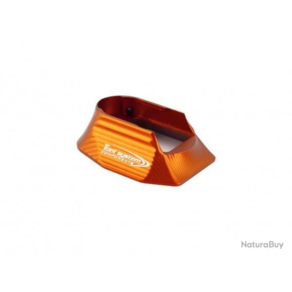 Base de poigne ouverte en aluminium pour CZ 75 Tactical Sport - TONI SYSTEM - Orange