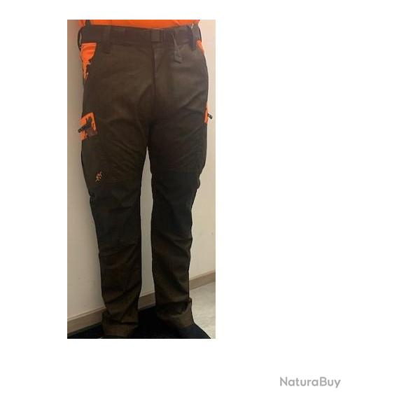 PANTALON BLASER HYBRID SPORTY CAMO ORANGE/MARRON