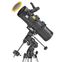 Télescope Bresser Spica 130/1000 Astrophotographie + Monture EQ3 + Filtre Solaire + Oculaires