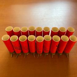 Lot de 18 douilles à broche de calibre 16 Léon BEAUX & C.