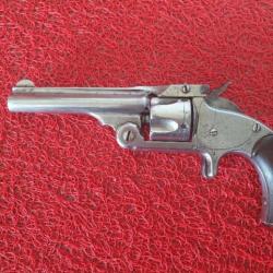 SMITH & WESSON MODELE N° 1 1/2 CAL .32 baby russian top break