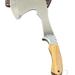 Cuchillo Hache de sport haut de gamme avec manche en bois d'olivier - Albainox