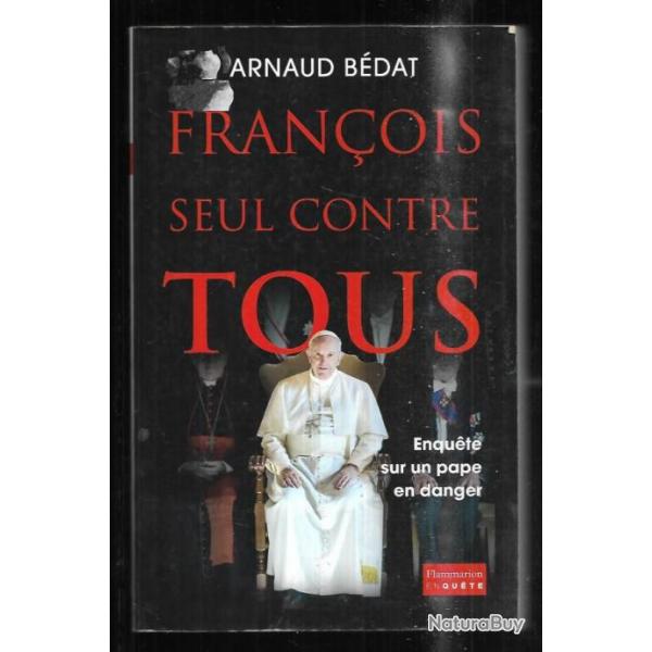 franois seul contre tous enqute sur un pape en danger de arnaud bdat