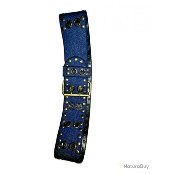 Ceinture vintage clout en jean