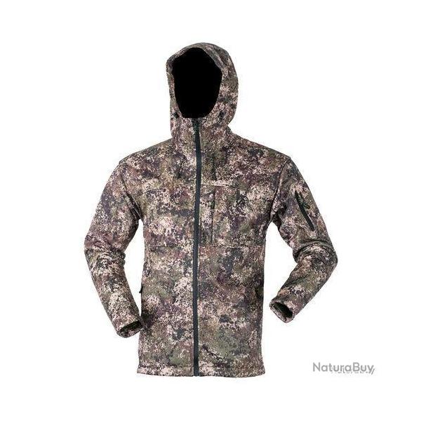 Ascent soft shell dirt camo enfant