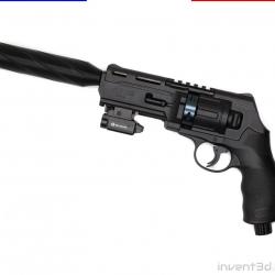 Pour HDR50 et HDP50 pour canon Invent3D homefence24 riotballs - Modérateur Ø33mm Long.14cm Airsoft C