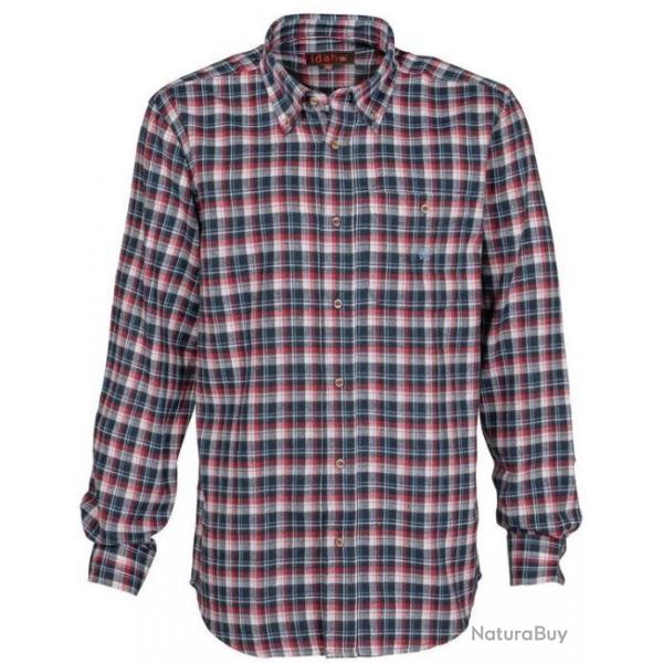 Chemise  manches longues Castor Rouge Percussion