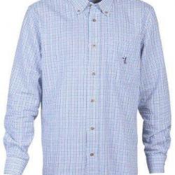 Chemise à manches longues bleu Percussion