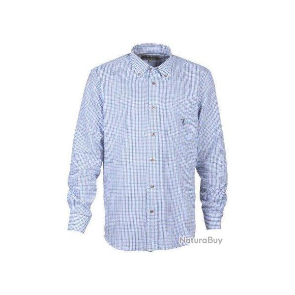Chemise  manches longues bleu Percussion