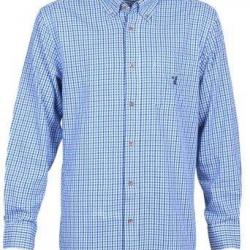 Chemise à manches longues Tradition bleue Percussion