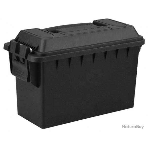 Caisse munition polymre cal.30 24.5X10.8X14.5cm-Noir