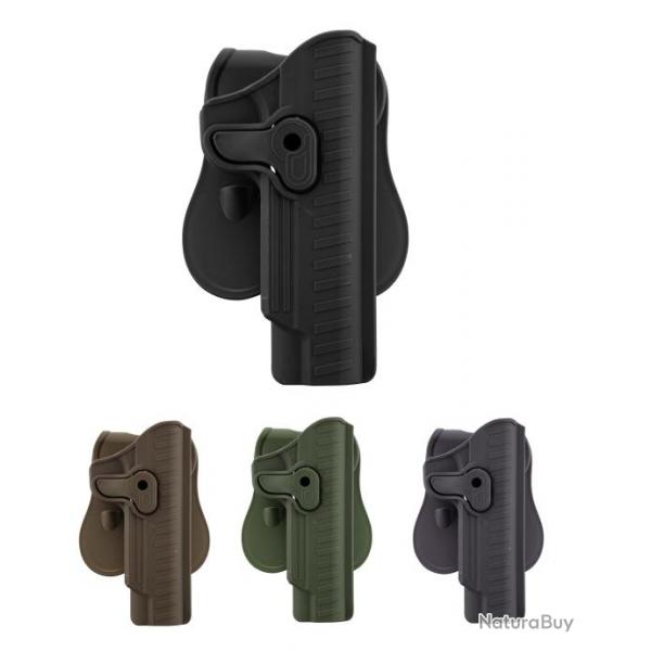 Holster rigide Quick Release pour 1911 Droitier-Tan