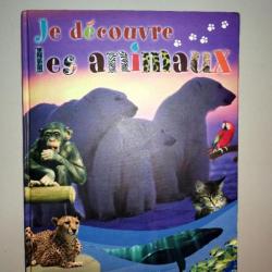Livre "Je découvre les animaux" Pierre de soleil / Neuf