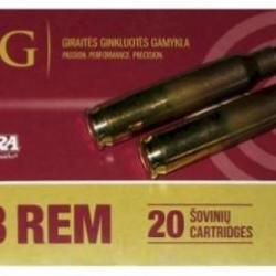 Munitions cartouches à balles cal.223 Rem 5.56x45 HPBT sierra 69gr- GGG Boîte de 20 cartouches.