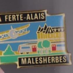 Pin's Avion La Ferté Alais Malesherbes Ref 1005a