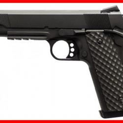 REPLIQUE GBB 1911 MEU RAIL RAVEN FULL METAL GAZ NOIR 1,0J