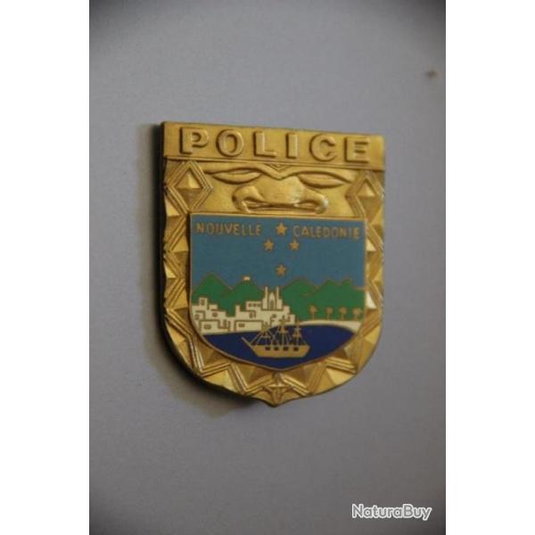 BEL INSIGNE POLICE NOUVELLE CALDONIE