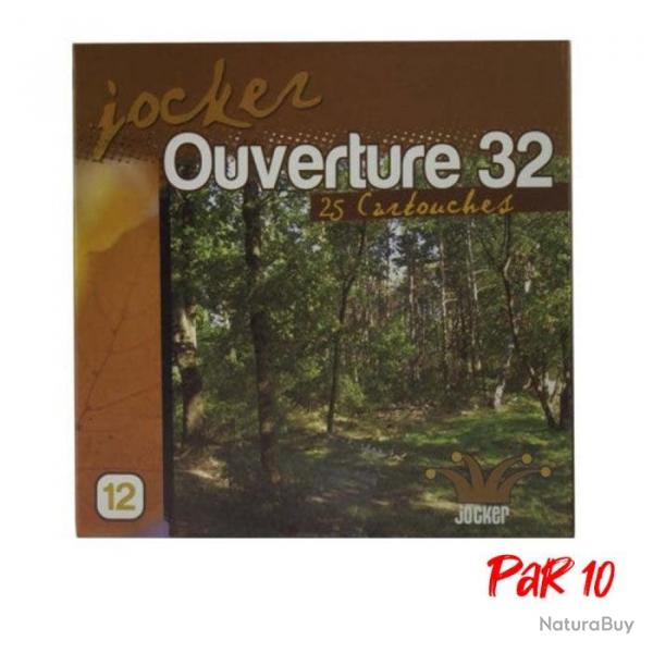 Bote de 25 Cartouches Jocker Ouverture 32 BG Cal. 12 67 16 Par 10