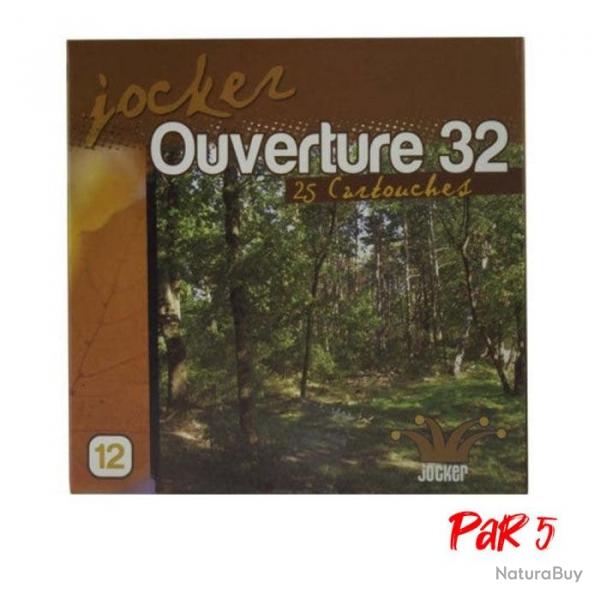 Bote de 25 Cartouches Jocker Ouverture 32 BG Cal. 12 67 16 Par