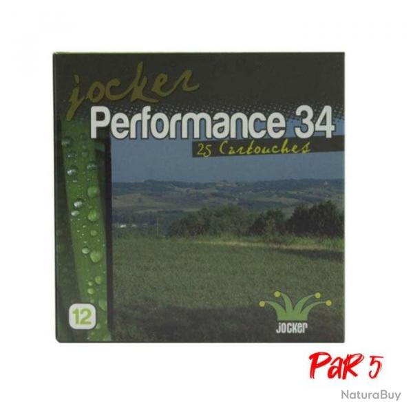 Bote de 25 Cartouches Jocker Performance 34 BJ Cal. 12 70 16 Par 5
