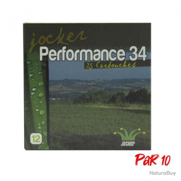 Bote de 25 Cartouches Jocker Performance 34 BJ Cal. 12 70 16 Par 10