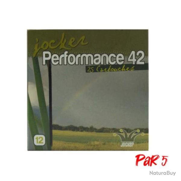 Bote de 25 Cartouches Jocker Performance 42 BJ Cal. 12 70 25 Par 5
