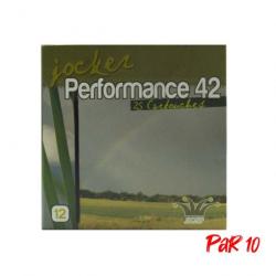 Boîte de 25 Cartouches Jocker Performance 42 BJ Cal. 12 70 25 Par 10