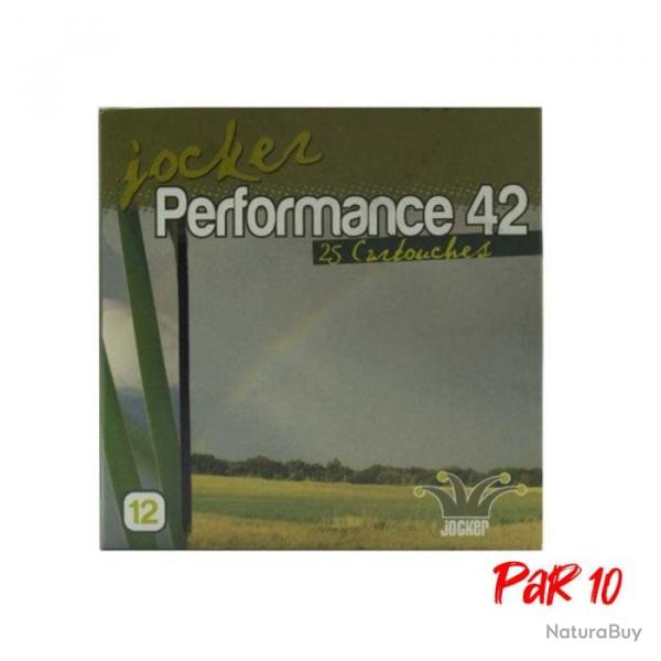 Bote de 25 Cartouches Jocker Performance 42 BJ Cal. 12 70 25 Par