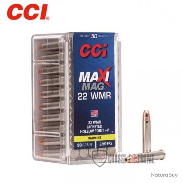 50 Munitions CCI MAXI MAG H-P Cal 22WMR 30 GR