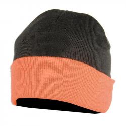 Bonnet De Chasse Enfant Somlys 2464K Réversible Orange/Kaki