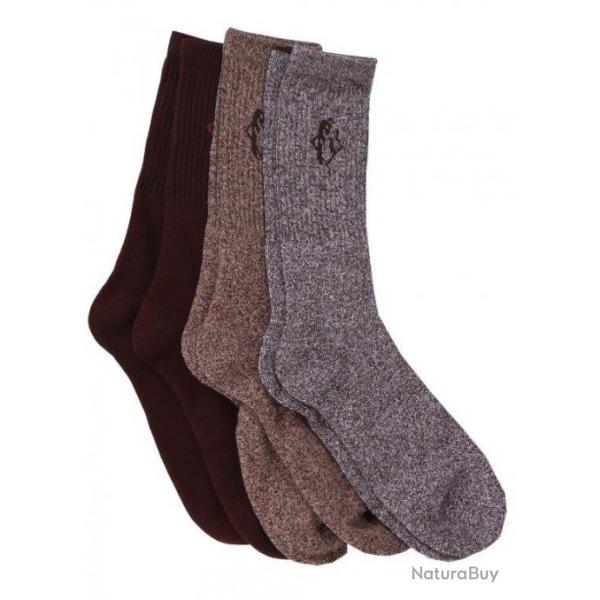 Pack 3 chaussettes Somlys 060 Confort Hunting - 40