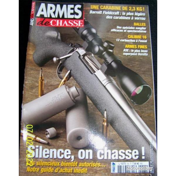 REVUE "ARMES DE CHASSE" EDITIONS LARIVIERE N68 Janvier-fvrier-mars- 2018 - 98 pages - 27x30 cm