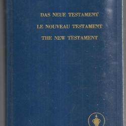 le nouveau testament , the new testament, das neue testament     livre religieux