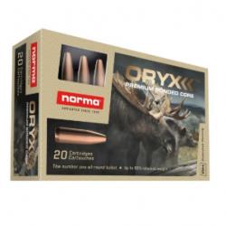 Munitions NORMA Cal.30-06 Oryx 10.7g 165 grains par 20