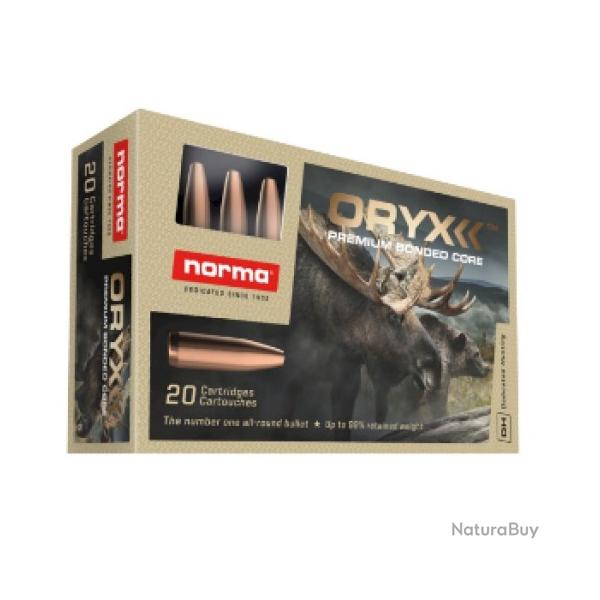 Munitions NORMA Cal.30-06 Oryx 10.7g 165 grains par 20