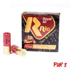 Cartouches Rio Royal 32 BJ Cal.12 70 x25 Par 3