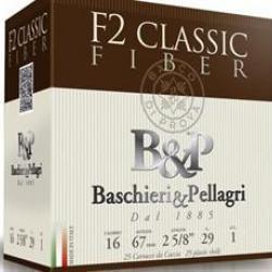 CARTOUCHE BASCHIERI & PELLAGRI F2 CLASSIC FIBER CAL.16 PAR 125