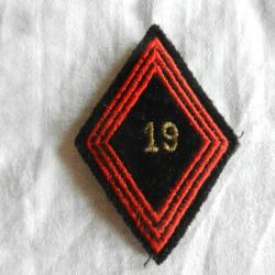 losange de bras 19° régiment du génie