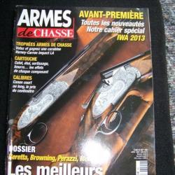 REVUE "ARMES DE CHASSE" EDITIONS LARIVIERE N°49 avril-mai-juin-2013- 98 pages - 27x30 cm