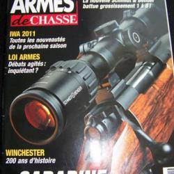 REVUE "ARMES DE CHASSE" EDITIONS LARIVIERE N°41 avril-mai-juin-2011- 98 pages - 27x30 cm