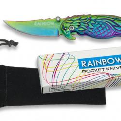 Couteau pliant Rainbow Bird - Albainox - Aigle