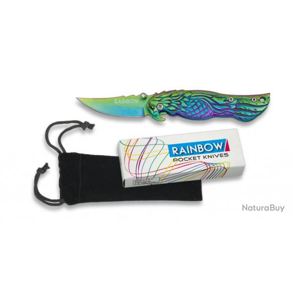 Couteau pliant Rainbow Bird - Albainox - Aigle