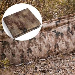 Filet de camouflage Ombrage en Maille de 1.5*3m Style sable Idéal pour se fondre dans un cadre