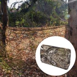 Filet de camouflage Ombrage en Maille de 1.5*2 m Idéal pour se fondre dans un cadre feuillage arbre