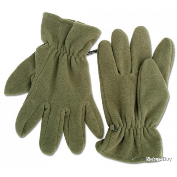 GANTS POLAIRES KAKI CHASSE TAILLE M